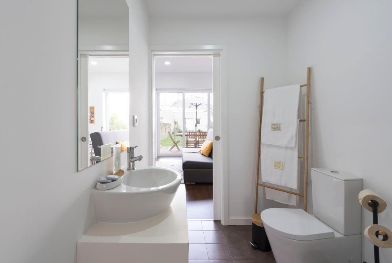 Apartamento con jardín
