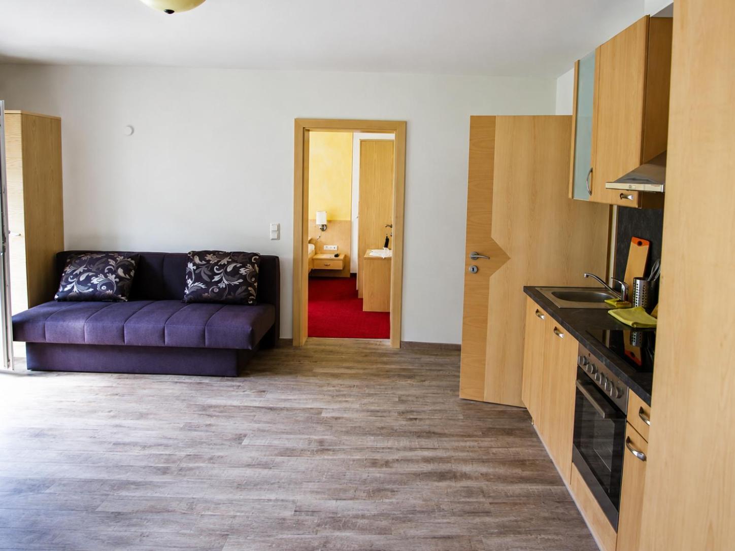 One-Bedroom Apartment Shower