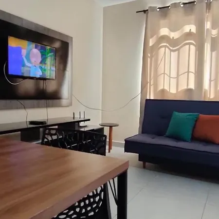Apartamento Guarapari, WI-FI, Vista do Mar, Praia do Morro,100 metros do Mar-2