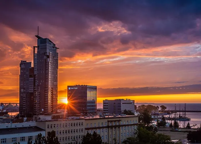 9Th Floor Skwer Kosciuszki Z Widokiem Na Morze