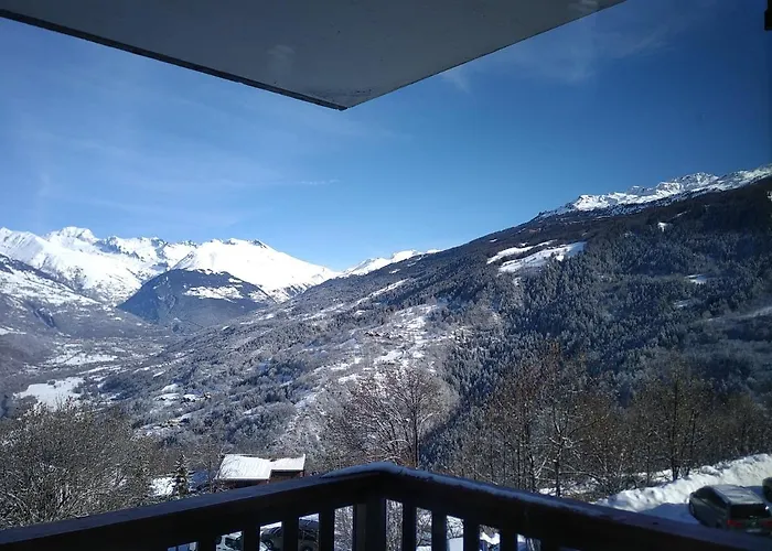 Montchavin La Plagne, Pistes 50M, Balcon Vue Mont Blanc