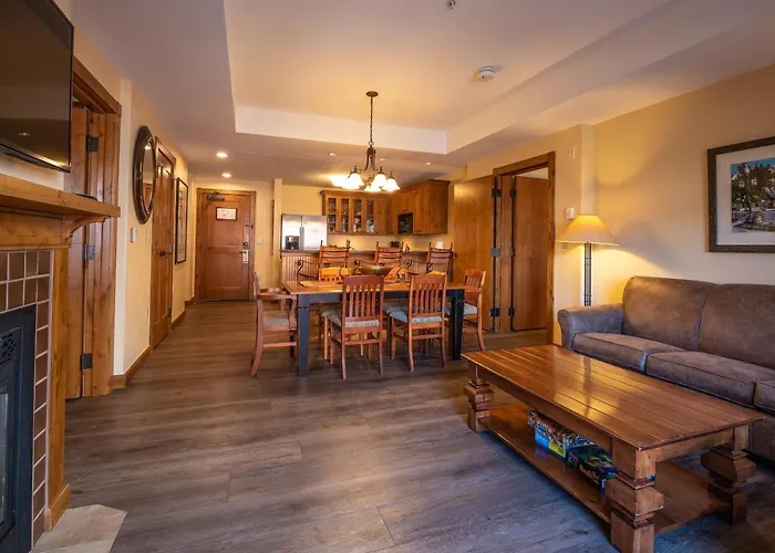 Two Bedroom Condo With A Balcony In Mountaineer Square Condo