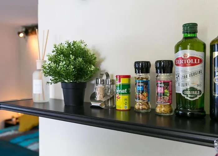 Spirit Apartments - Studio 1 - Kueche - Parkplatz