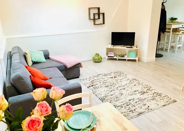 Chaleureux Et Spacieux Appartement De Centre-Ville - Lit King Size - Netflix