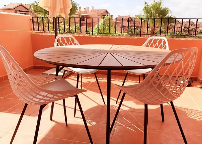 Spacious Luxe Apartment On Mar Menor Golf Resort With Padel, Fitness, Wellness Facilities