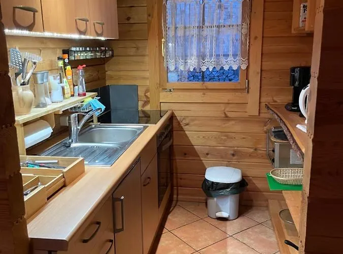 Ostsee Jaegerhuette Am Waldesrand Mit Sauna