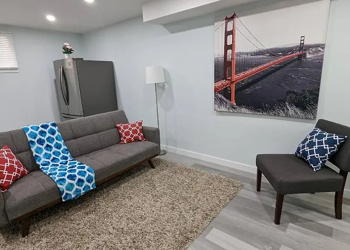 Serene & Modern 1Bed Suite + Close To Airport