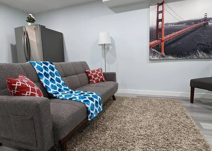 Serene & Modern 1Bed Suite + Close To Airport