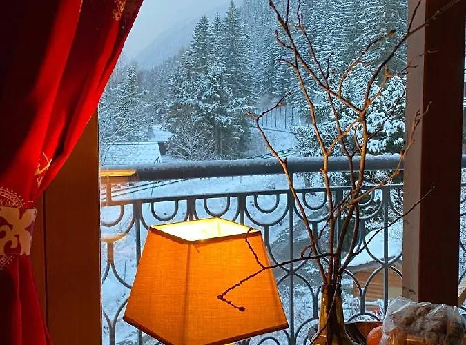 Happy Moose - Cosy Mont Blanc View Apartment With Sauna And Swimming Pool