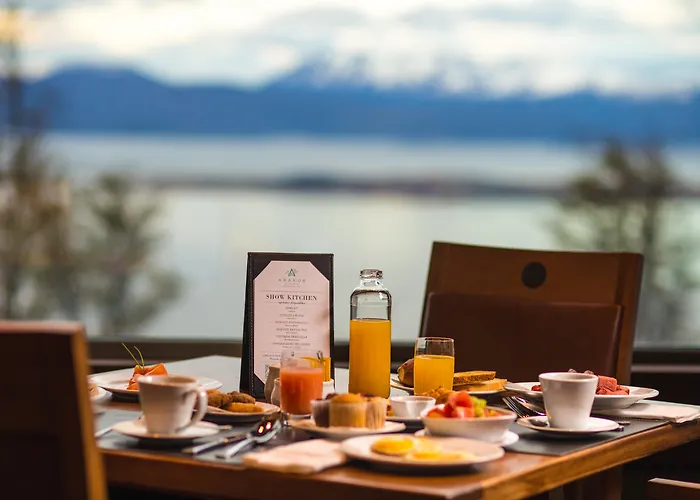 Hoteles con Jacuzzi Arakur Ushuaia Resort & Spa