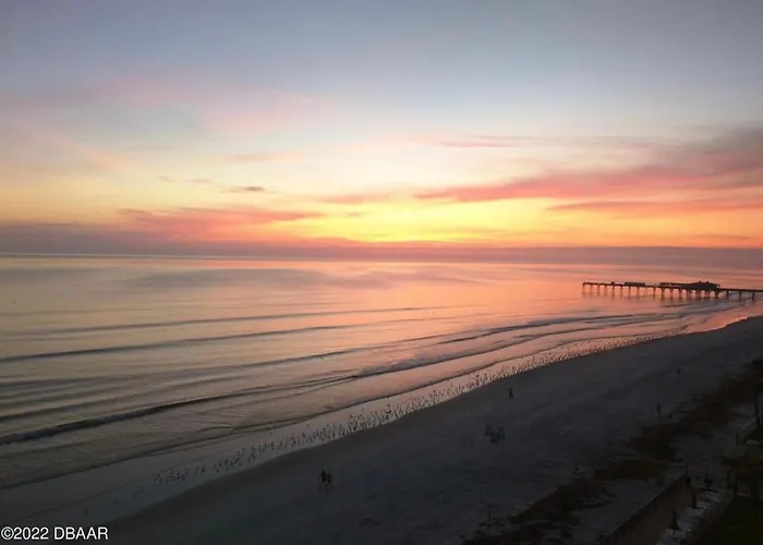 Penthouse Beach Oasis 704 Lovely Daytona Ocean Front Incredible Ocean View