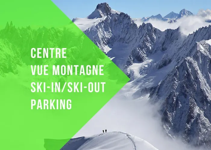 Studio Green Apple In Chamonix Centre, Parking, Ski Access
