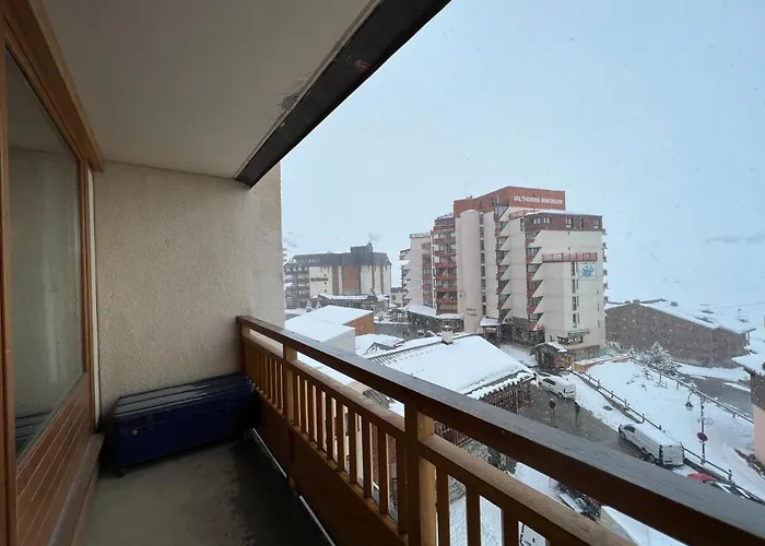 Appartement 6 Places, Superbe Vue Face A La Montagne, 50M Des Pistes