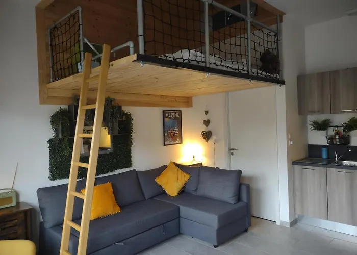 Roomy Studio Near Town And Ski Lift, Free Wifi And Parking