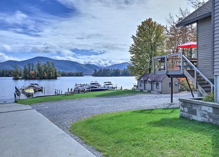 Lake George Getaway W/ Mountain + Water Views
