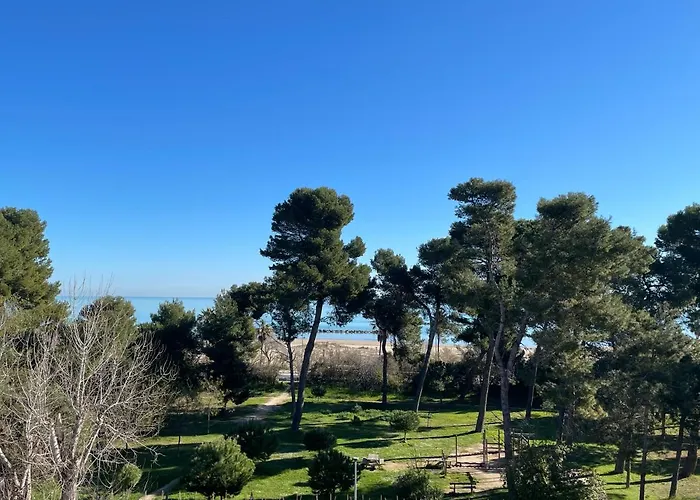Attico Zaffiroblu Vista E Fronte Mare - Terrazza E Posto Auto