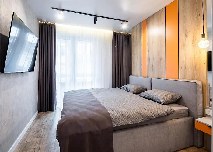 Stylisch New Apartment With One Bedroom