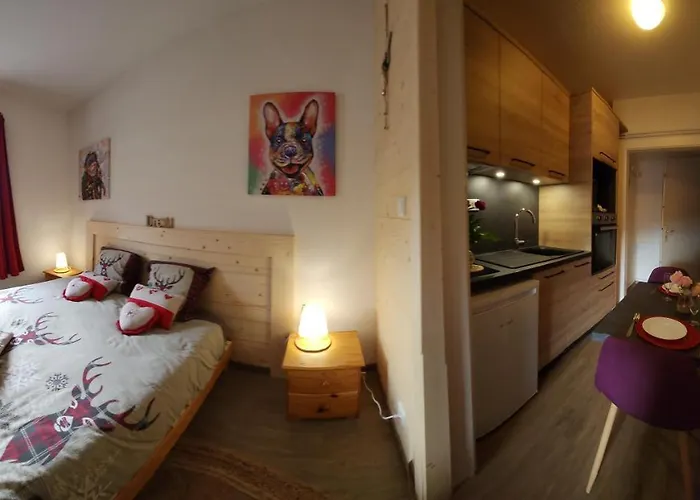 Gite Myosotis, Studio 2 Personnes, Avec Salle De Jeux Et Spa Dans La Residence