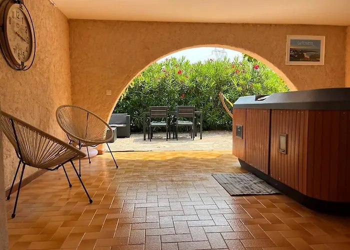 Bas De Villa 70M2 Independant Avec Espace Jacuzzi Prive