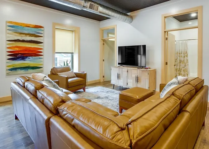 Downtown Millersburg Retreat W/ Sleek Interior!