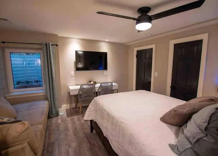 Modern Studio Basement With Private Entrance