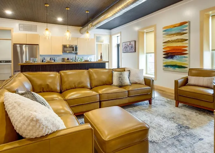 Downtown Millersburg Retreat W/ Sleek Interior!