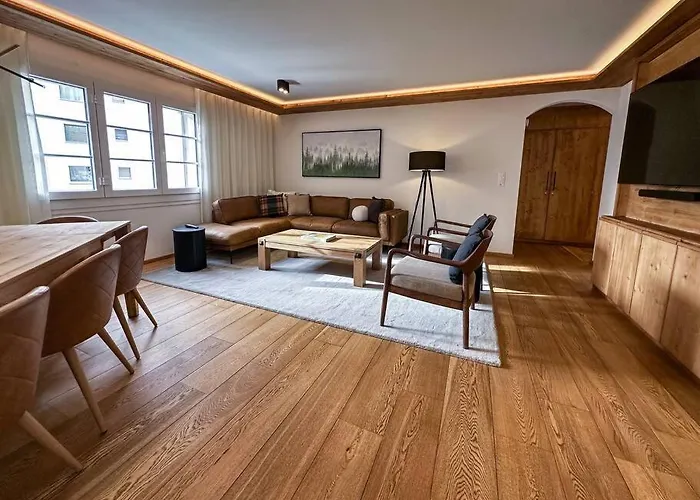 Chic Alpine Elegance: Designer Retreat In Samedan