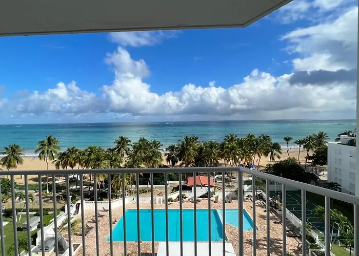 Beach Front 2 Bedroom & Bath In Isla Verde