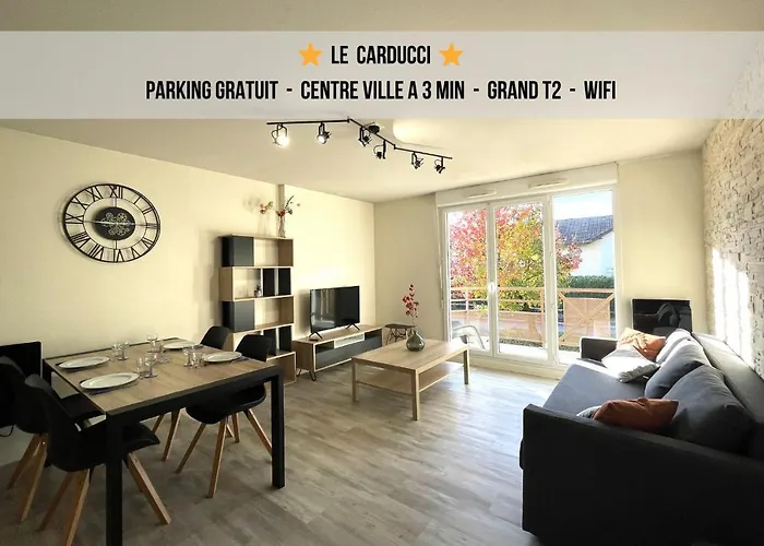 Carducci - Joli T2 Dans Residence Au Calme