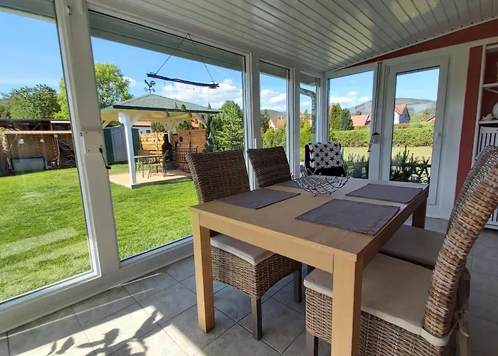 Ferienhaus Zur Lehns Mit Garten Am Harz