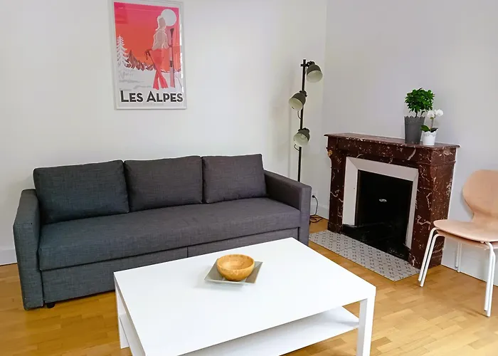 102 - Appart rénové avec grand salon et 1 chambre - Tram et Clinique Mutualiste à 1 min