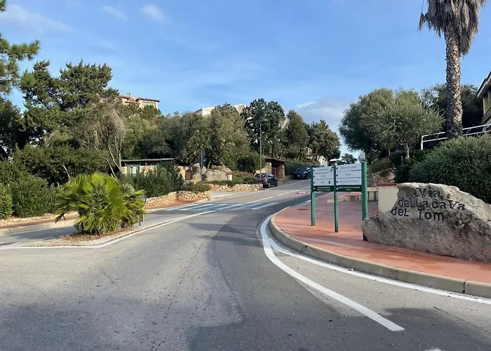 Splendida vista mare zona centrale Porto Rotondo posto auto privato