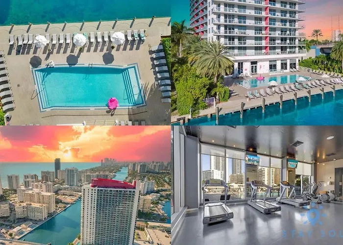 Pool Apartment With Balcony Near Beach