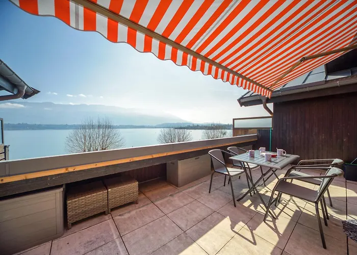 Rooftop Pieds Dans L'Eau, Terrasse, Parking Secu