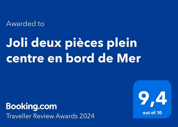 L'Eden - Front de MER - Centre-Ville - Parking privé