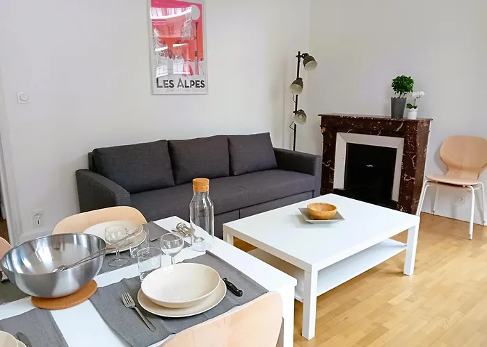 102 - Appart Renove Avec Grand Salon Et 1 Chambre - Tram Et Clinique Mutualiste A 1 Min