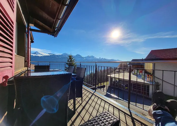 Alpine Balcony 4-Room Apartment