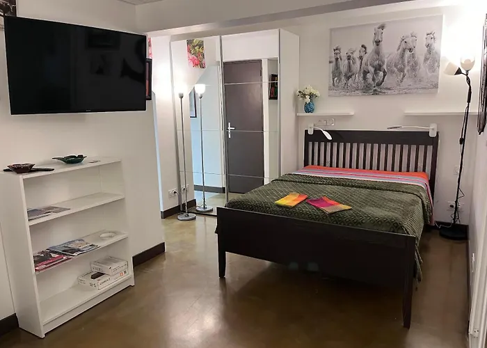 Studio Independant, Patio, Intra-Muros , Clim, Parking