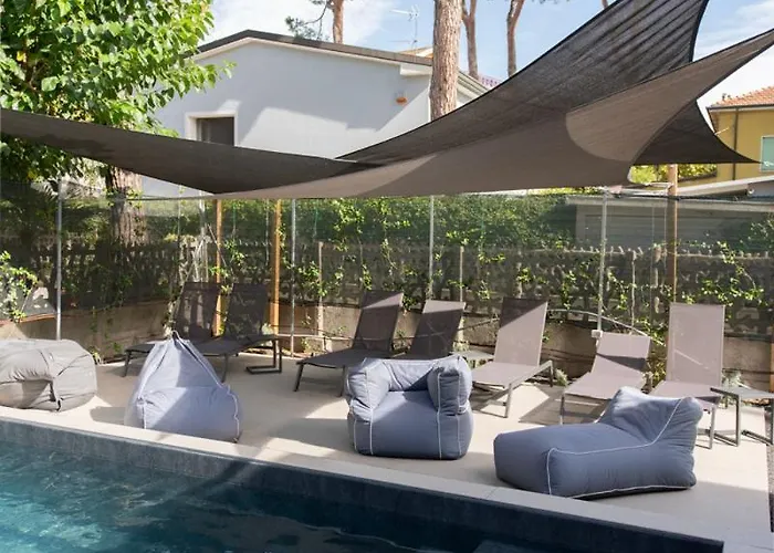 Luxury Apartments Cervia, 4 Apartments With 1 Swimming Pool