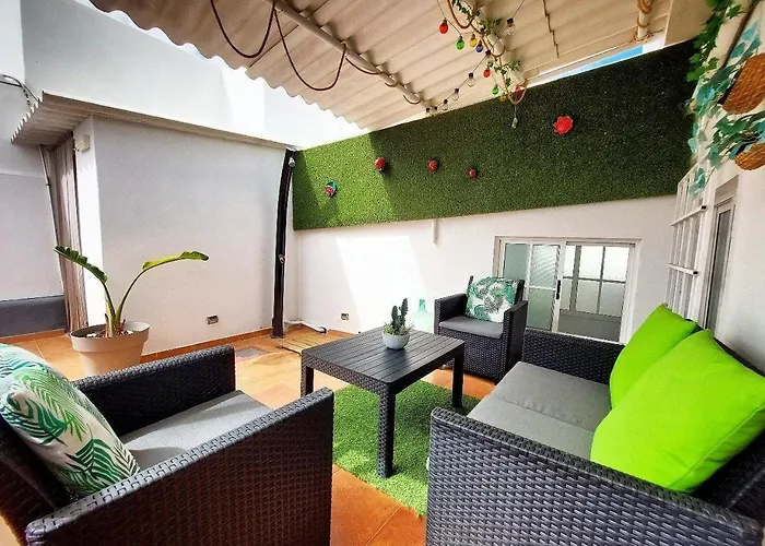 Casa BIMBA Agaete con terraza y ducha exterior