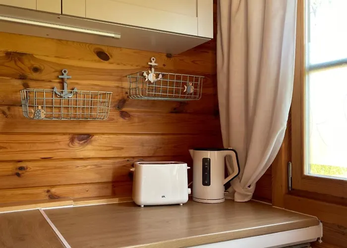 Tinyhouse Meereszauber- Ruhige Lage, Eigener Garten, Grill