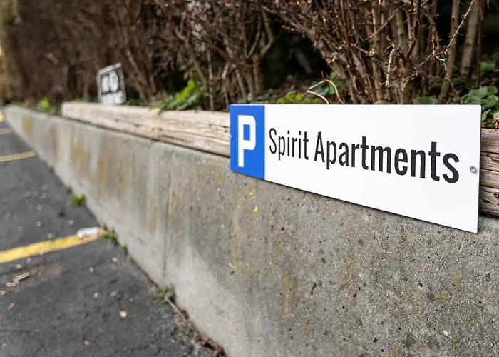 Spirit Apartments - Studio 2 - Kueche - Parkplatz