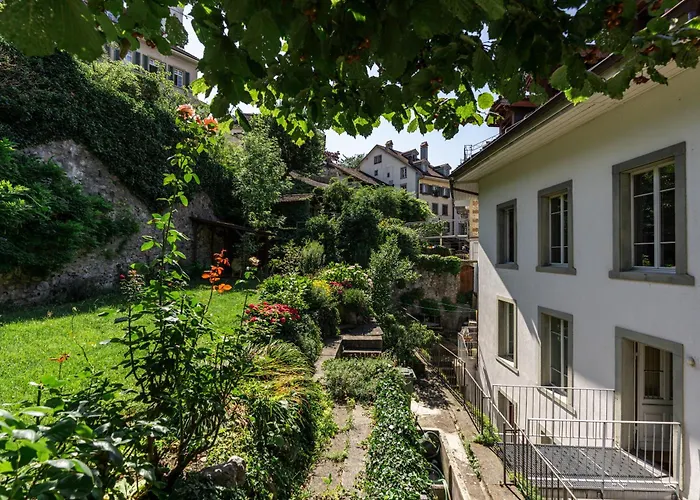 Historische Wohnung Im Herzen Der Thuner Altstadt