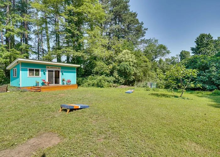 2 Mi To Duke University: Durham Tiny Home!