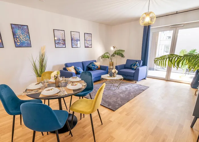 River Lux Suite - 5 Min To Hbf