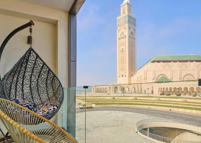 TheCasaEdition - Bel Azur - Sea View&Hassan II Mosqué Residency