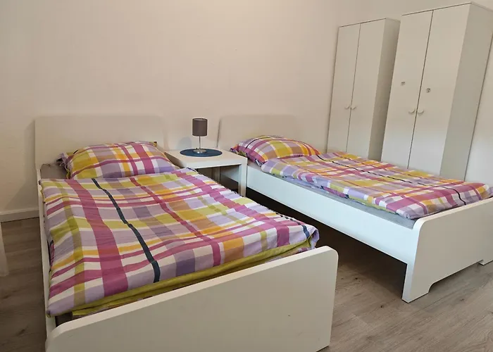 Work And Stay Iam 90 Qm 3 Schlafzimmer 7 Betten Mit Balkon Und Kraftraum