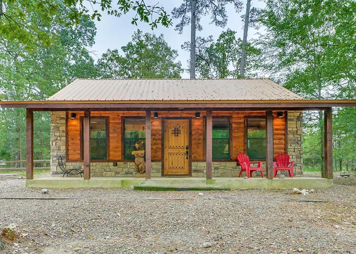 Broken Bow Cabin: Hot Tub, Fire Pit & 7 Mi To Lake