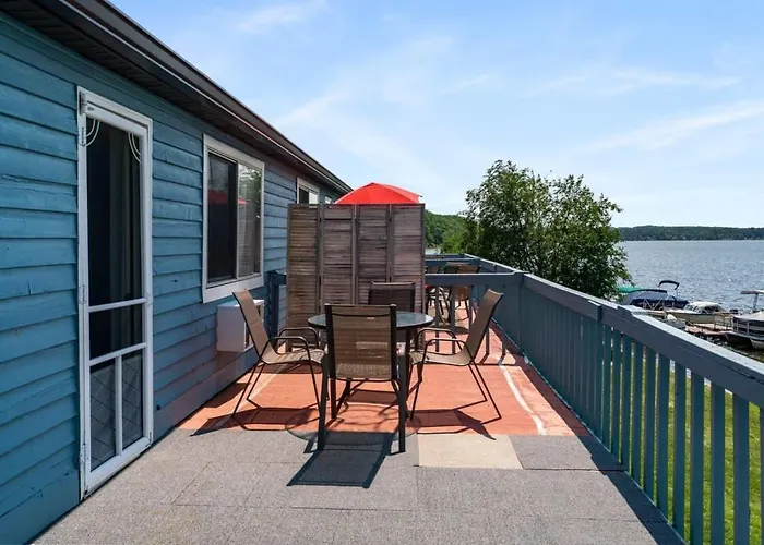 Fife Lake Lodge 2Br Loft With Kitchen & Lake Views