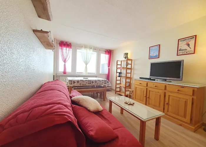 La Mongie, Studio Pieds Des Pistes, Parking Interieur Prive